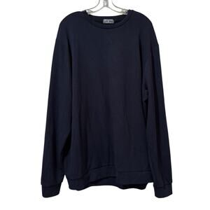 PRIMARK Men Size XL Loungewear Long Sleeve Shirt Knit Athleisure Casual Relaxed